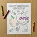 see more listings in the Feuilles de coloriage d’anniversaire section