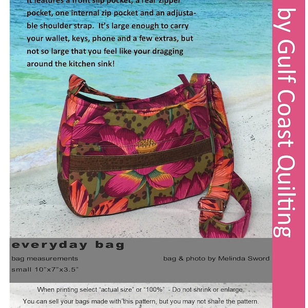 Everyday Bag PDF Pattern