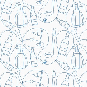 Beer n Golf 2 e2e, edge to edge, digital quilting file