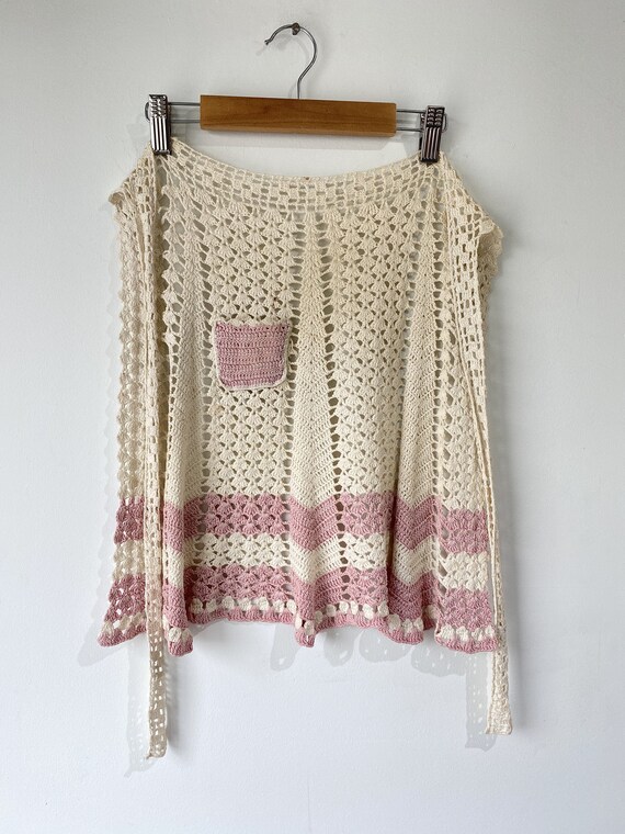 Vintage Crochet Apron