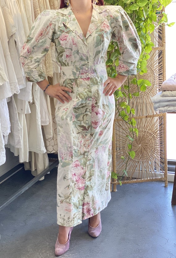 Vintage Karen Alexander Floral Dress