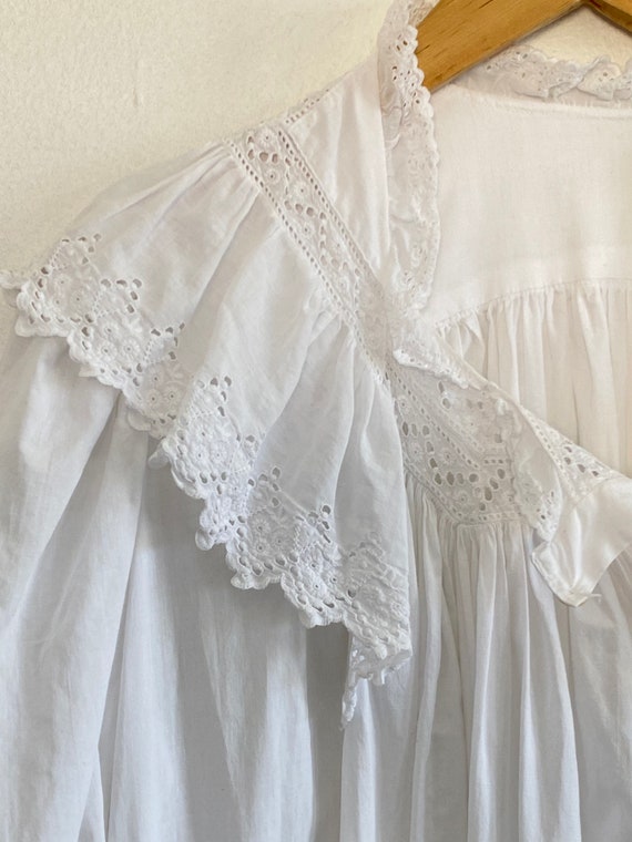 Antique Victorian Nightgown Dress - image 3