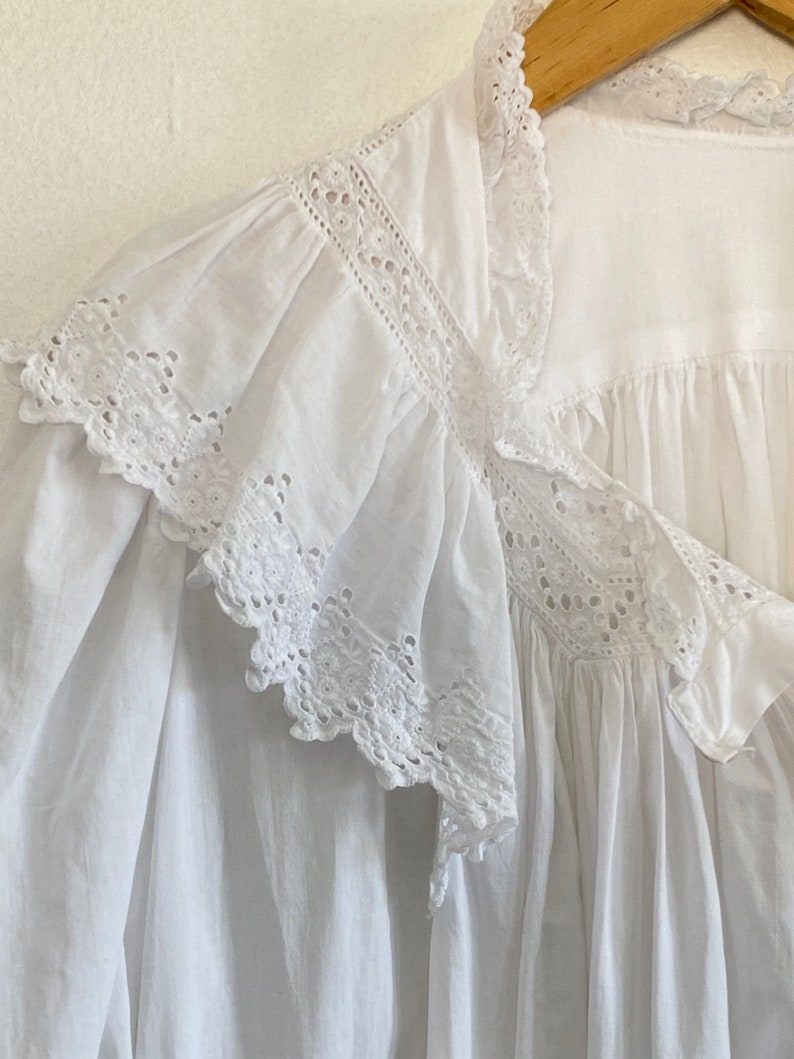 Antique Victorian Nightgown Dress image 3