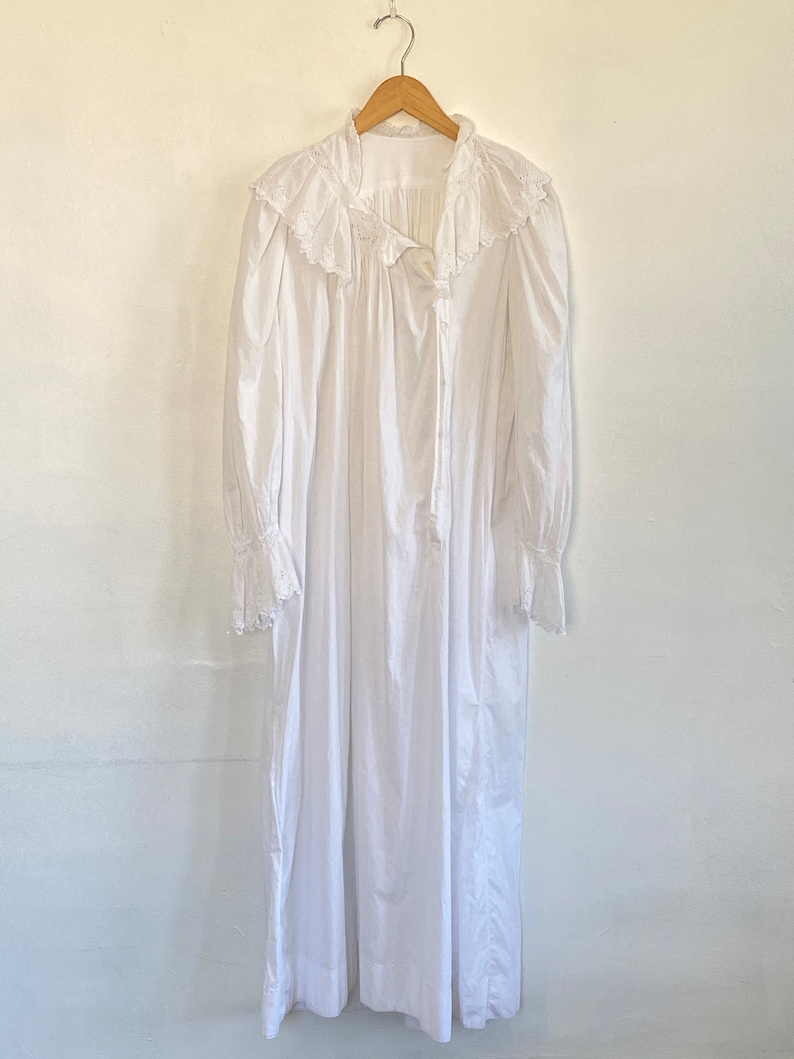 Antique Victorian Nightgown Dress image 1