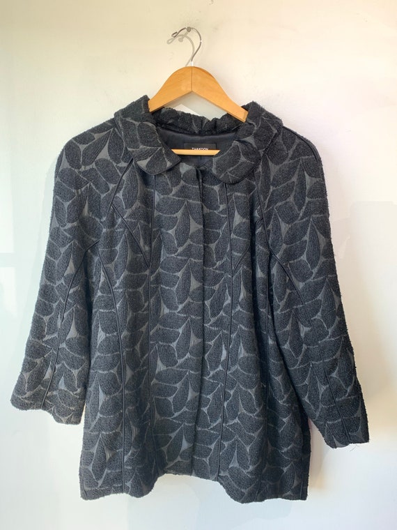 Thakoon Black Brocade Jacket