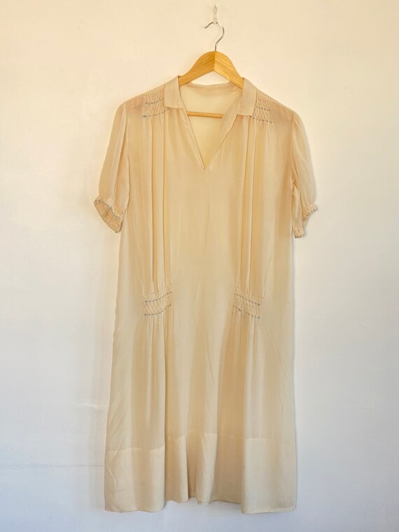 Antique Victorian Silk Dress