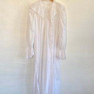 Antique Victorian Nightgown Dress image 10