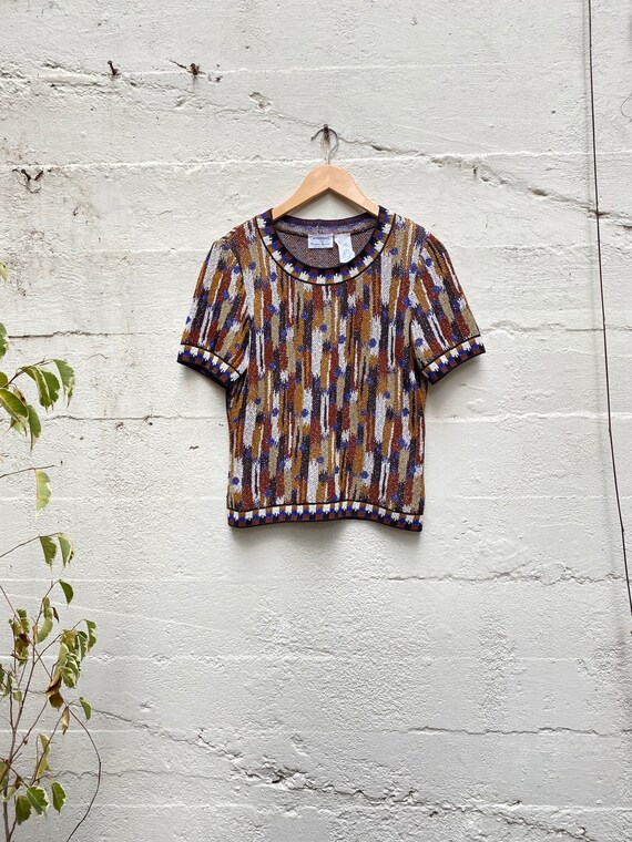 Vintage Missoni Short Sleeve Sweater