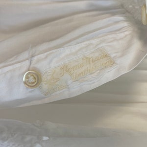 Antique Victorian Nightgown Dress image 5