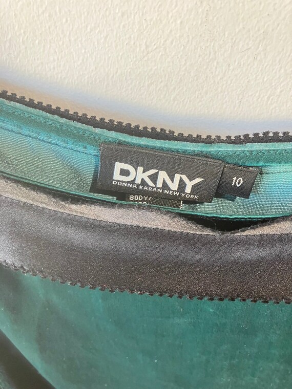 Vintage DKNY Green Velvet Slip Dress - Etsy Canada