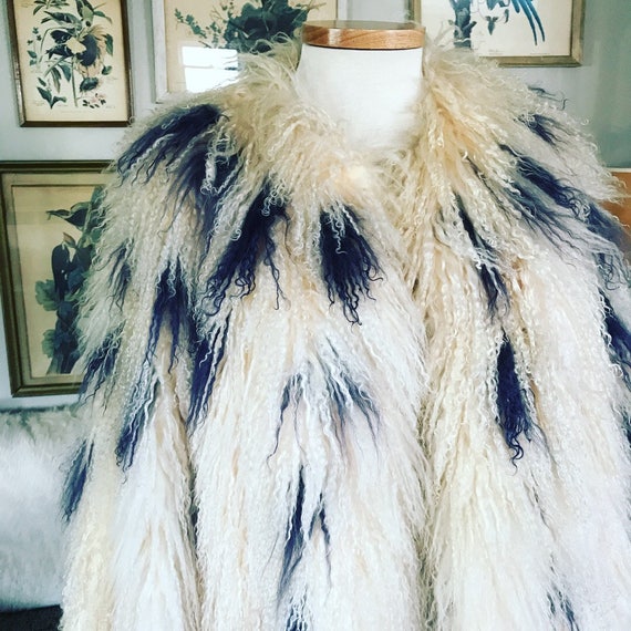 mongolian lamb coat