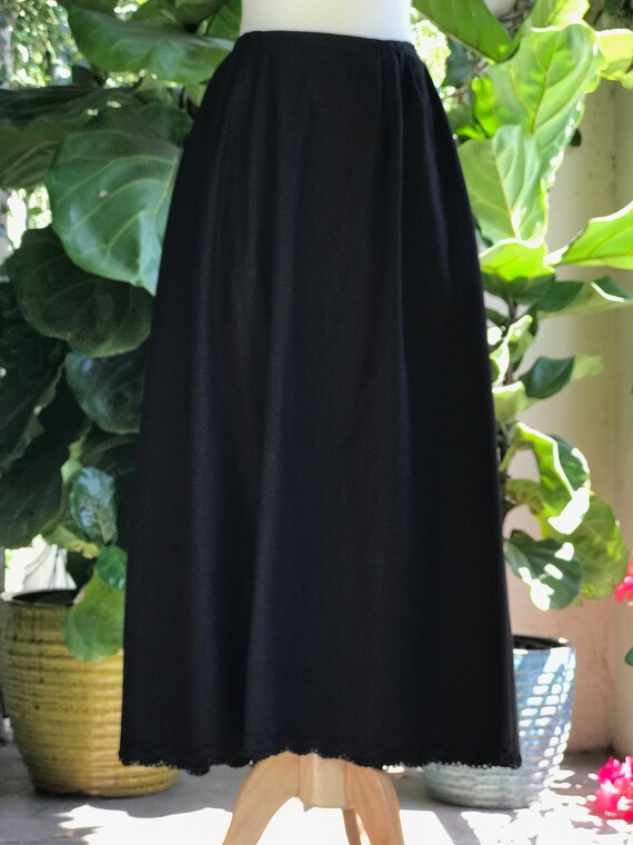 victorian maxi skirt