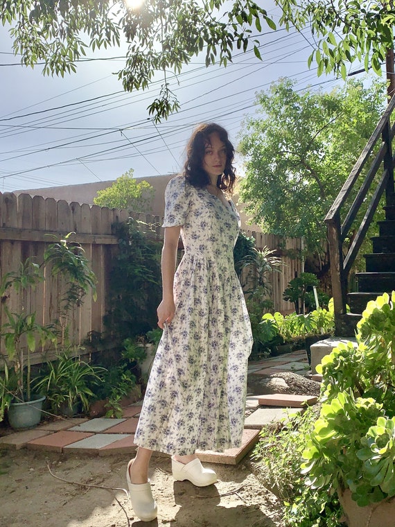 Vintage Laura Ashley Floral Dress