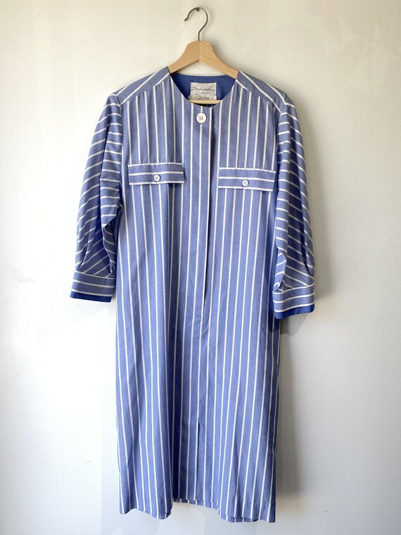 Vintage I. Magnin Schrader Sport Striped Dress