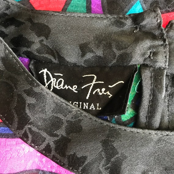 Vintage Diane Freis Silk Blouse - image 8