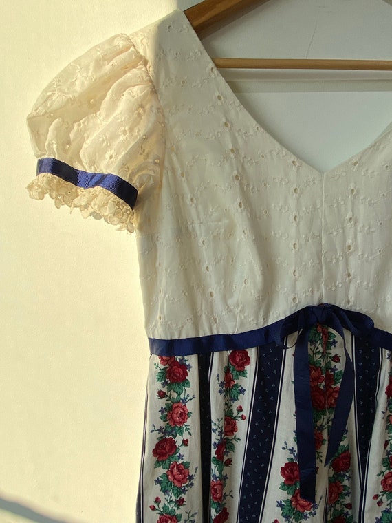 Vintage Floral Vicky Vaughn Prairie Dress - image 3