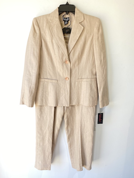 Vintage Rafaella Linen Suit