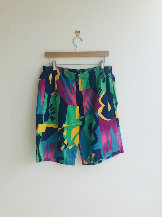 Vintage Jams Original Abstract Swim Shorts
