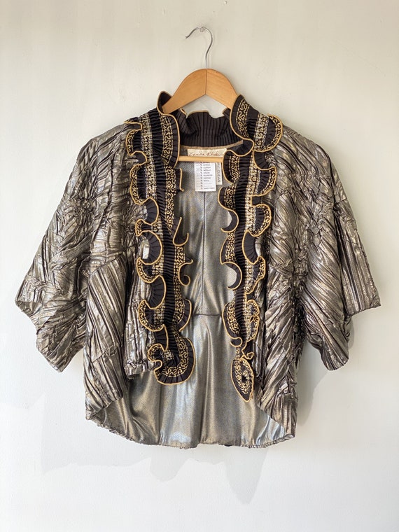 1975 Zandra Rhodes Metallic Jacket