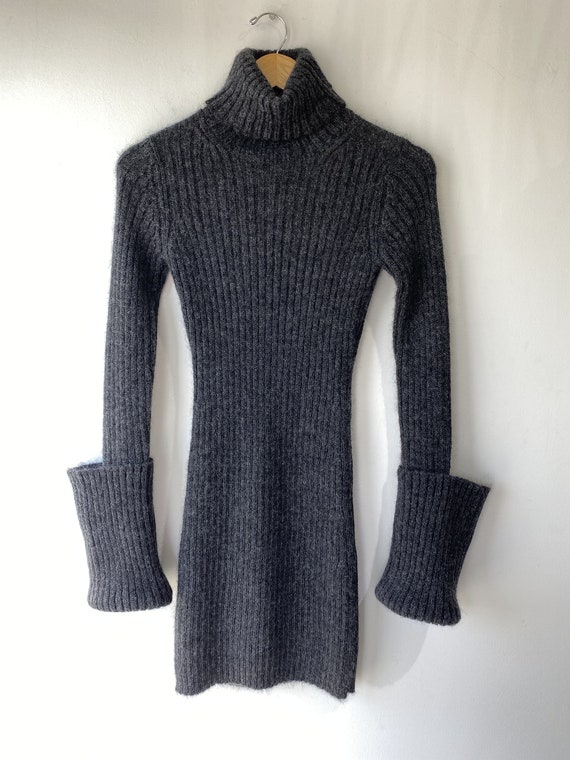 Yohji Yamamoto Knit Mod Mini Dress