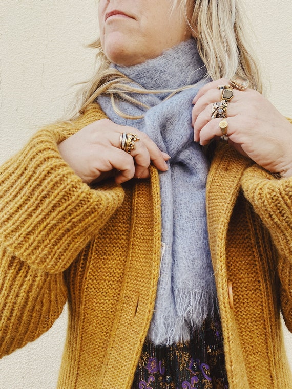 Vintage Glen Cree Mohair Scarf