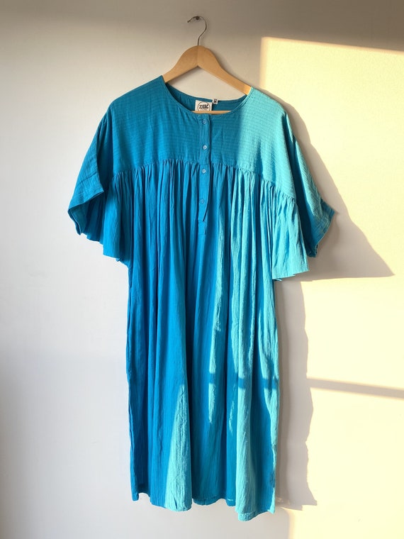 Vintage Zodiac Aqua Dress