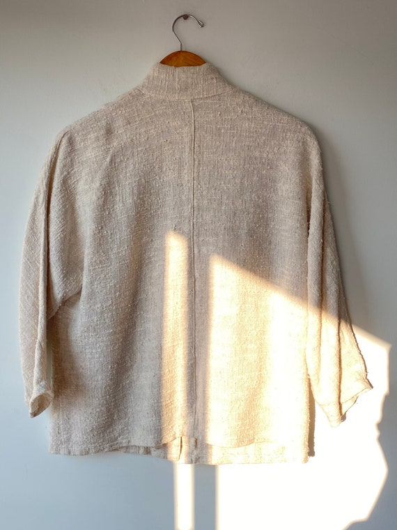 Vintage Ashley Brooke Nubby Linen Blazer - image 7