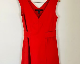 Marc Jacobs Blood Orange Sleeveless Dress