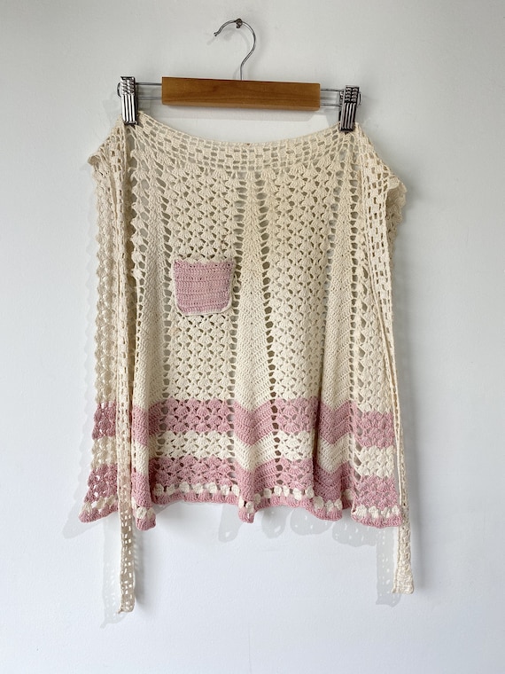 Vintage Crochet Apron