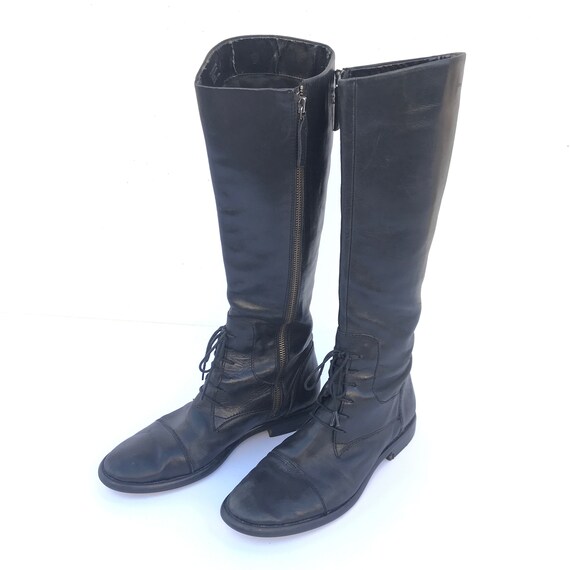 franco sarto black riding boots