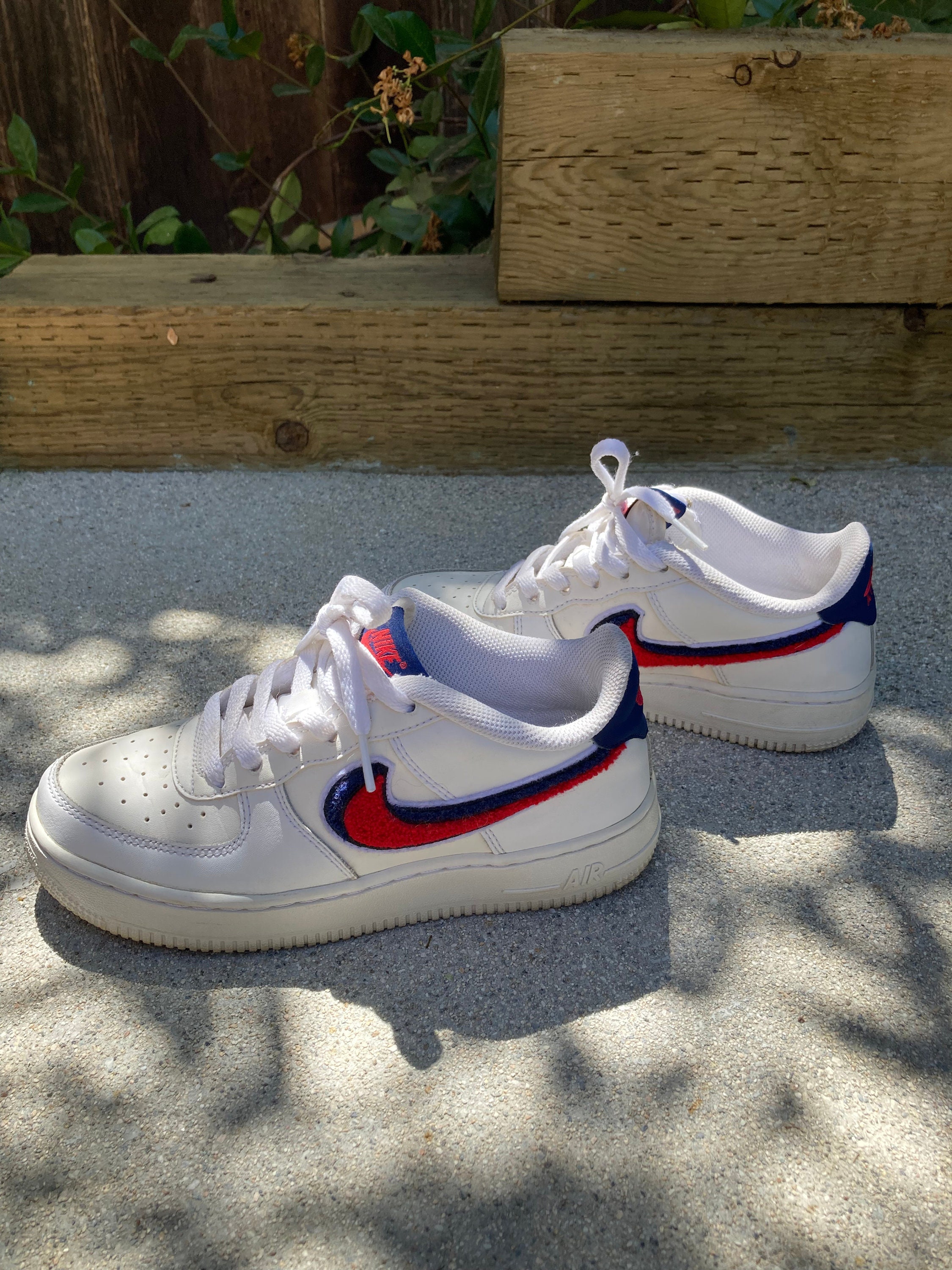 Nike air shop force one chenille