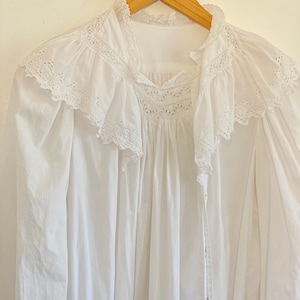 Antique Victorian Nightgown Dress image 8
