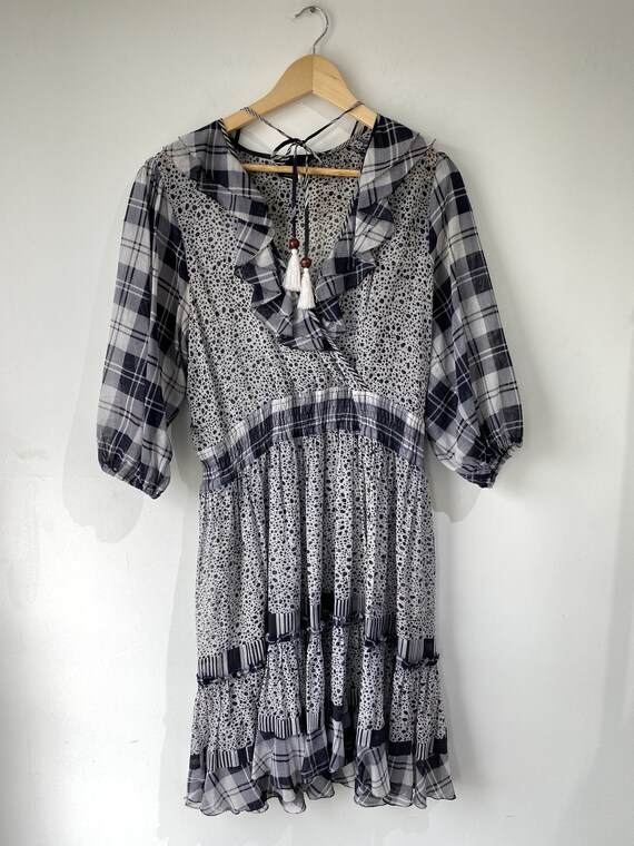 Vintage Diane Freis Cotton Dress
