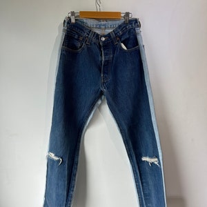 Vintage Re/Done Levi’s Light and Dark Jeans