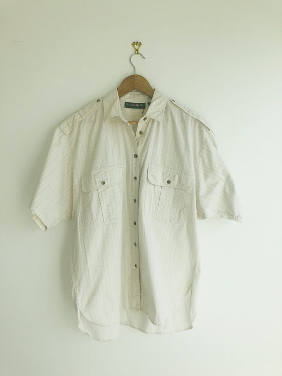 Outback Red White Calico Shirt