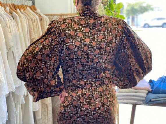 Vintage Galanos Two Piece Silk Set - image 6