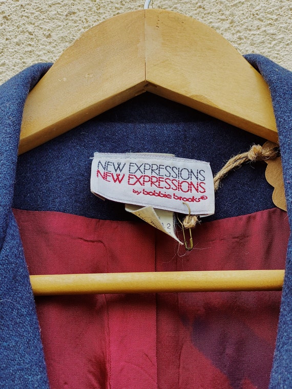 Vintage New Expressions Puff Sleeve Jacket - image 7