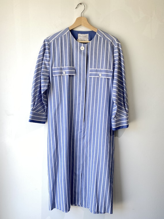 Vintage I. Magnin Schrader Sport Striped Dress