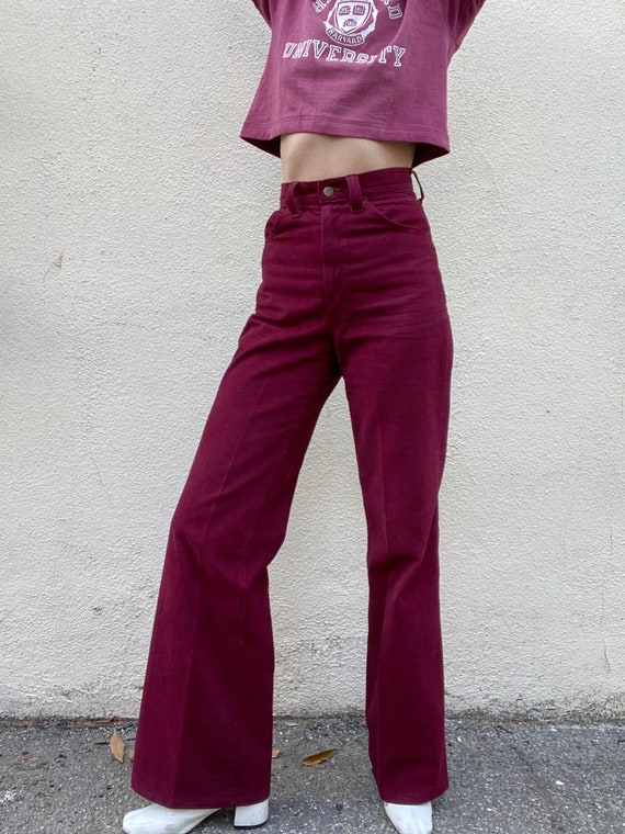 Vintage Lee Velvet Bellbottoms