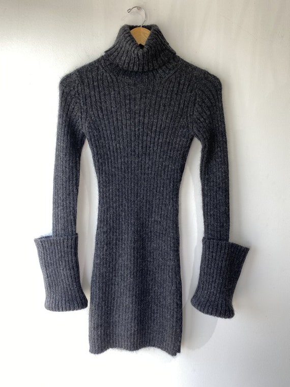Yohji Yamamoto Knit Mod Mini Dress