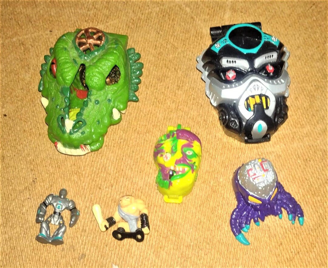 マイティ マックス Vintage MIGHTY MAX Part Sets X 3. 2 Small & 1 Miniature. 1980's