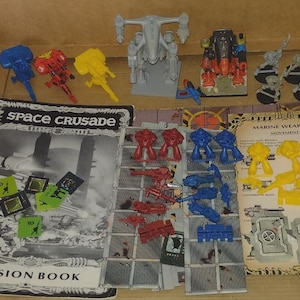 SPACE CRUSADE Expansion &quot;Mission Dreadnaught&quot; incomplete, MB Games 1990