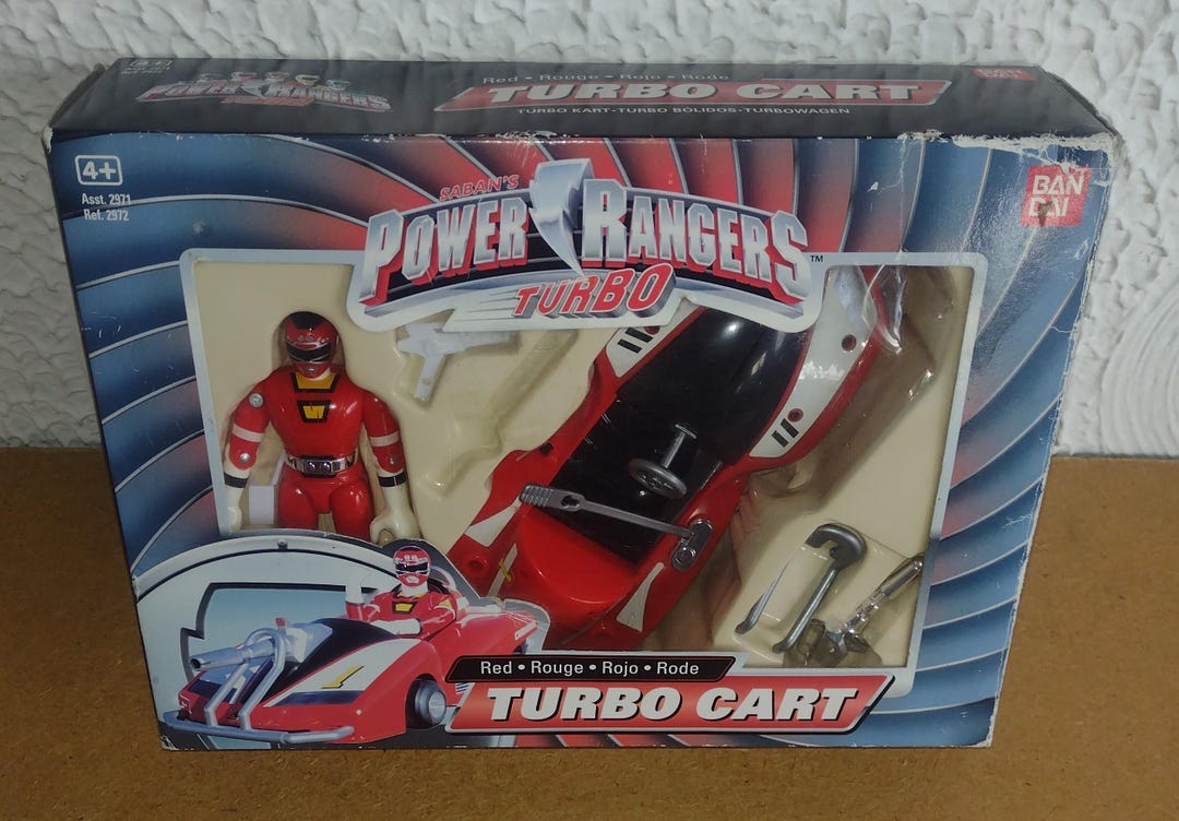 Turbo Ranger Boxes Power Rangers Turbo Boxed