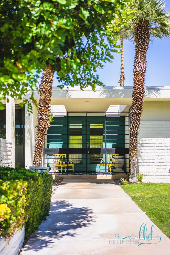 Doors Of Palm Springs Midcentury Modern Photography Palm Etsy