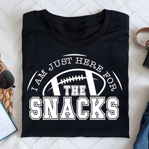 Just Here For The Snacks Graphic Tee main image 0
