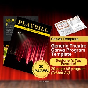 20-Page Generic Canva Playbill