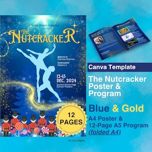The Nutcracker Canva Poster and Program