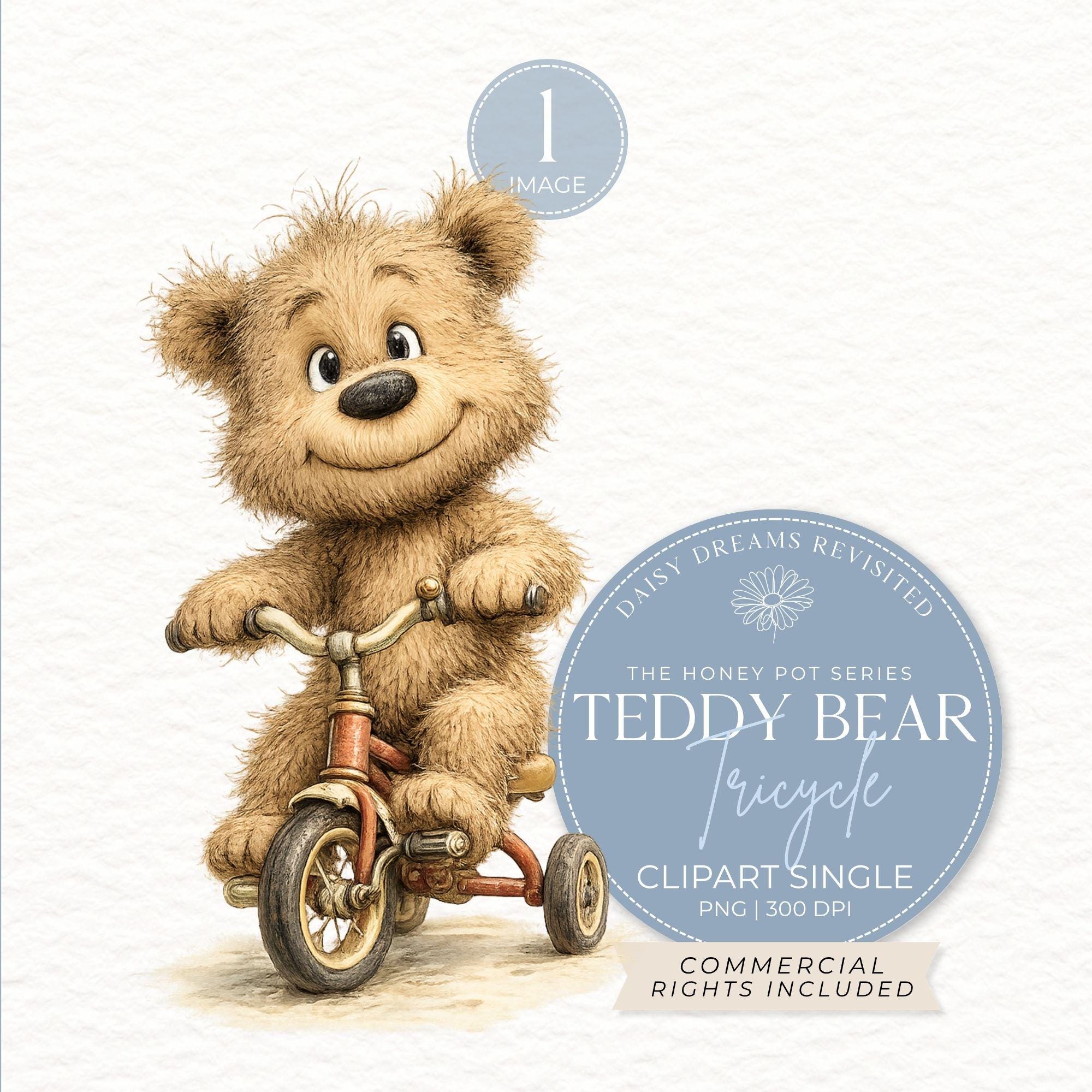 Teddy Bear Tricycle - Etsy