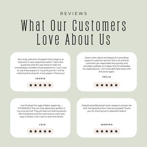 Bumblebees and Daisies Junk Journal Cards, Vintage Ephemera, Scrapbooking Kit, Digital Download, Honey Bee Crafts image 7