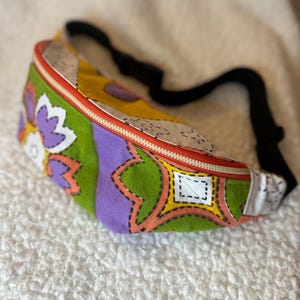Sac banane recyclé fait main